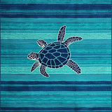 Modern Sea Turtle Design(Blue)