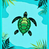 Ultra Soft Area Rug, Non Slip, Stain Resistant, Washable Area Rugs for Living Room, Bedroom, Vibrant Oceanic Animal Motif(Blue)