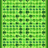 Earthy Tones Irish Heritage Floor Covering(Green)
