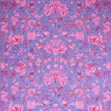Ultra Soft Area Rug, Non Slip, Stain Resistant, Washable Area Rugs for Living Room, Bedroom, Chic Modern Flower Motif(Purple)