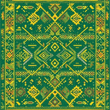 Striking Lattice Leaf Arrangement(Green)