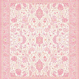 Ultra Soft Area Rug, Non Slip, Stain Resistant, Washable Area Rugs for Living Room, Bedroom, Serene Blush Colorful Essence(Pink)