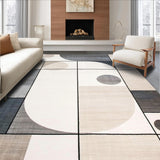 Ultra Soft Area Rug, Non Slip, Stain Resistant, Washable Area Rugs for Living Room, Bedroom, Geometric Boho Grey Runner Abstract Art(Gray)