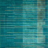Dynamic Contemporary Linear Motif(Blue)