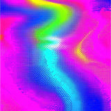 Bold Fluid Expressionist Motif(Blue)