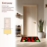 Elegant Minimalist Contrast Scheme(Red)