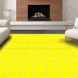 Ultra Soft Area Rug, Non Slip, Stain Resistant, Washable Area Rugs for Living Room, Bedroom, Bold Striped Earthy Vibe(Yellow)