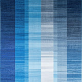 Stylish Dual Tone Fluid Design(Blue)