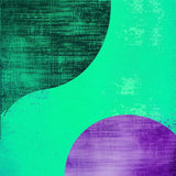 Ultra Soft Area Rug, Non Slip, Stain Resistant, Washable Area Rugs for Living Room, Bedroom, Modern Abstract Green-Purple Living Room Velvet Rug(Green)