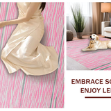 Pastel Pink Striped Elegance(Pink)