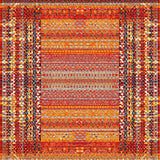 Eclectic Multi Color Braided Style(Red)