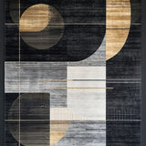Elegant Abstract Geometric Aesthetic(Black)