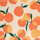 Ultra Soft Area Rug, Non Slip, Stain Resistant, Washable Area Rugs for Living Room, Bedroom, Soft Pastel Peach Visual Serenity(Orange)