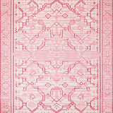 Ultra Soft Area Rug, Non Slip, Stain Resistant, Washable Area Rugs for Living Room, Bedroom, Sleek Minimalist Design in Light Shades(Pink)