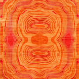 Ultra Soft Area Rug, Non Slip, Stain Resistant, Washable Area Rugs for Living Room, Bedroom, Dynamic Color Burst Contemporary Flair(Orange)