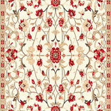 Ultra Soft Area Rug, Non Slip, Stain Resistant, Washable Area Rugs for Living Room, Bedroom, Boho Chic Floral Area Non Slip Kid Safe Low Pile(Beige)