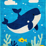 Dynamic Marine Life Educational Design(Blue)