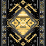 Luxurious Abstract Textured Design(Black)