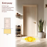 Luxurious Minimalist Radiant Art(Yellow)