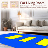 Lively Patterned Playful Visual Appeal(Blue)