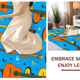 Fun Musical Themed Design Element(Blue)