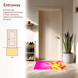 Charming Focused Ombre Effect(Pink)