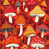 Youthful Fun Red Mushroom Theme(Red)