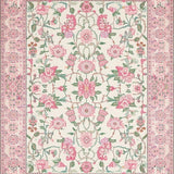Rustic Pink Botanical(Ivory)