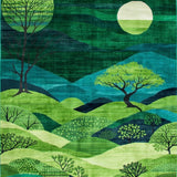 Playful Earthy Color Splash(Green)