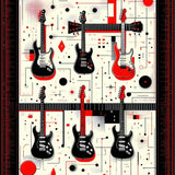 Chic Monochrome Rock Aesthetic(Black)