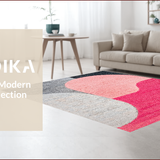 Ultra Soft Area Rug, Non Slip, Stain Resistant, Washable Area Rugs for Living Room, Bedroom, Contemporary Non-Slip Kitchen Decor Carpet(Gray)