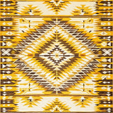 Ultra Soft Area Rug, Non Slip, Stain Resistant, Washable Area Rugs for Living Room, Bedroom, Contemporary Southwestern Print Style(Yellow)