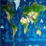 Modern Satellite Inspired Colorful Design(Blue)