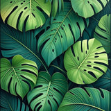 Vibrant Plant Based Design Element(Green)