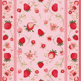 Ultra Soft Area Rug, Non Slip, Stain Resistant, Washable Area Rugs for Living Room, Bedroom, Bright Cheerful Blossom Theme(Pink)