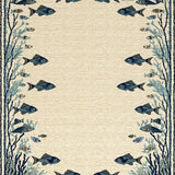 Stylish Sea Life Decorative(Beige)