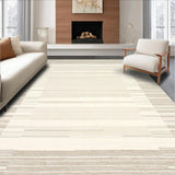 Chic Neutral Geometric with Abstract Line Design(Beige)