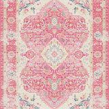 Fresh Playful Geometric Arrangement(Pink)