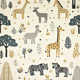Ultra Soft Area Rug, Non Slip, Stain Resistant, Washable Area Rugs for Living Room, Bedroom, Charming Animal Themed Area Suitable for Boys Play Spaces(Beige)