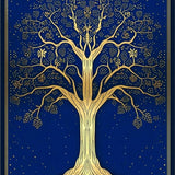 Vibrant Celtic Knot Arrangement(Blue)