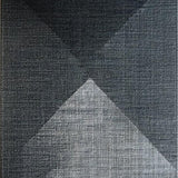Ultra Soft Area Rug, Non Slip, Stain Resistant, Washable Area Rugs for Living Room, Bedroom, Geometric Bow Rug:  Black Decorative Carpet(Gray)