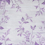 Ultra Soft Area Rug, Non Slip, Stain Resistant, Washable Area Rugs for Living Room, Bedroom, Trendy Floral Contemporary Touch(Purple)