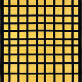 Ultra Soft Area Rug, Non Slip, Stain Resistant, Washable Area Rugs for Living Room, Bedroom, Chic Ogee Patterned Aesthetic(Yellow)