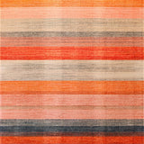 Ultra Soft Area Rug, Non Slip, Stain Resistant, Washable Area Rugs for Living Room, Bedroom, Sunset Peach Plush Comfort Water Absorbent Bath Rug Carpet(Orange)