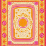 Ultra Soft Area Rug, Non Slip, Stain Resistant, Washable Area Rugs for Living Room, Bedroom, Enchanting Colorful Dreamscape Theme(Orange)
