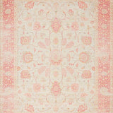 Ultra Soft Area Rug, Non Slip, Stain Resistant, Washable Area Rugs for Living Room, Bedroom, Antique Style Beige Accent with Subtle Floral Details(Beige)