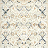 Ultra Soft Area Rug, Non Slip, Stain Resistant, Washable Area Rugs for Living Room, Bedroom, Beige Sector Area Boho Inspired Corner(Beige)