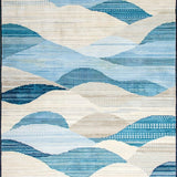 Vibrant Textured Farmhouse Design(Blue)
