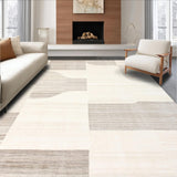Ultra Soft Area Rug, Non Slip, Stain Resistant, Washable Area Rugs for Living Room, Bedroom, Tranquil Neutral Sophisticated With Minimalist Appeal(Beige)
