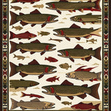 Ultra Soft Area Rug, Non Slip, Stain Resistant, Washable Area Rugs for Living Room, Bedroom, Rustic Earthy Animal Print Style(Ivory)